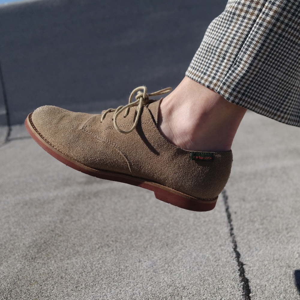 G.H.Bass Leather Suede Lace Up Women's Size 7